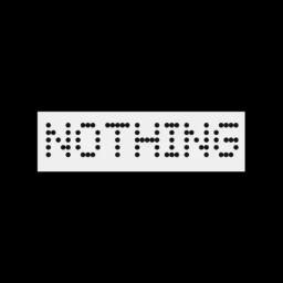 Brand logo : Nothing