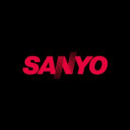 Brand logo : Sanyo