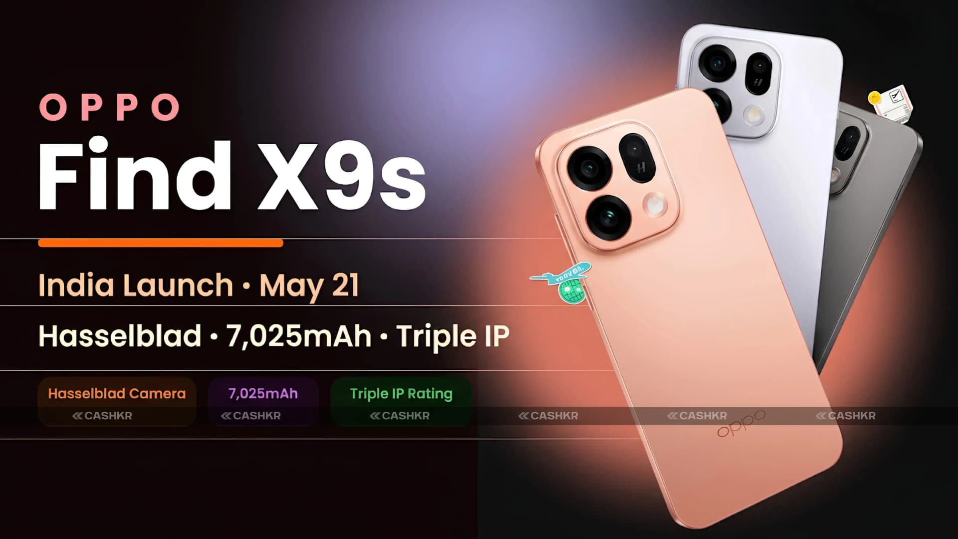Oppo Find X9s Price in India, Launch Date and Specifications