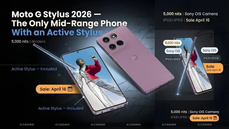 Moto G Stylus 2026