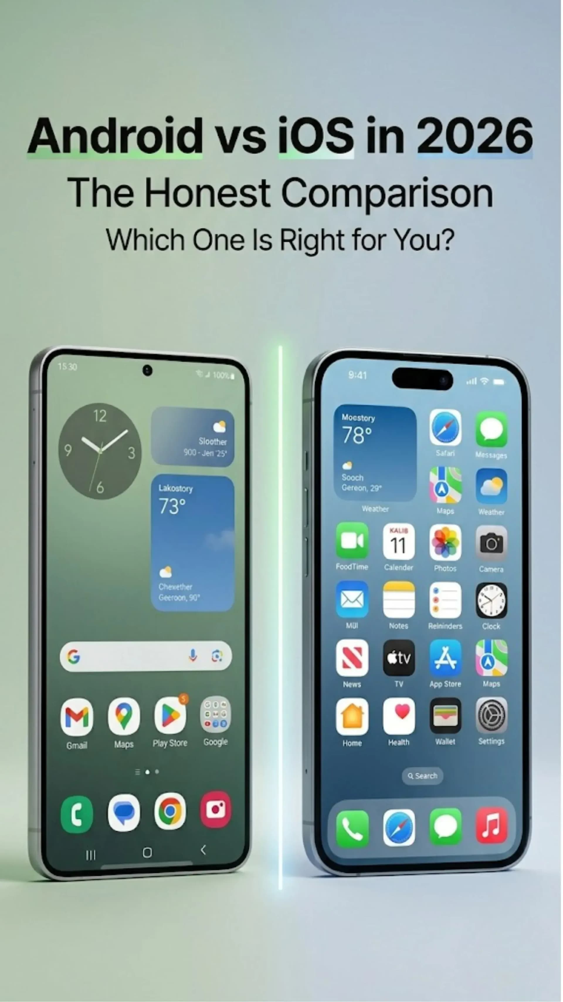 Android vs iOS 2026: Which Is Faster & More Secure?