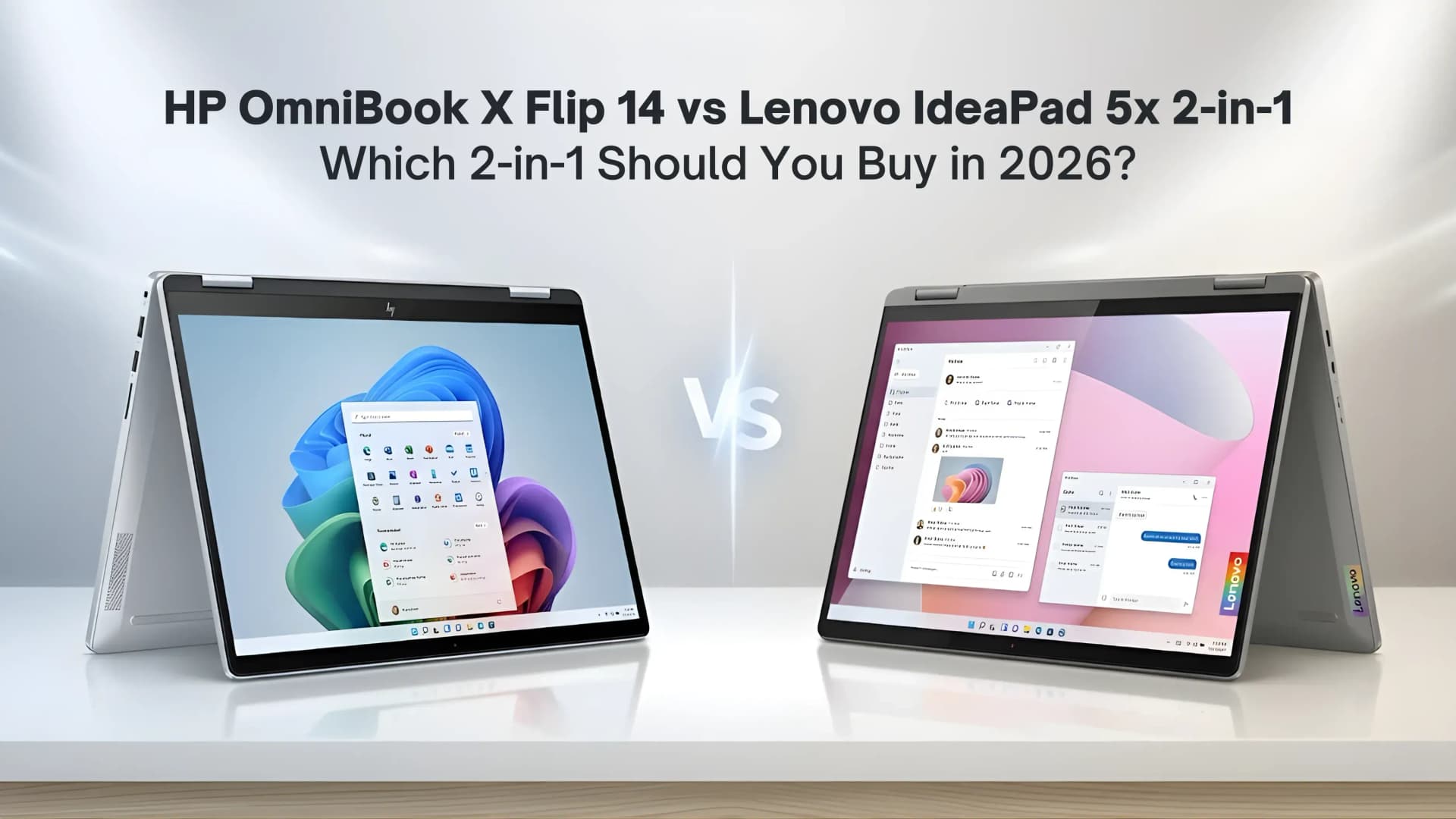 HP OmniBook X Flip vs Lenovo IdeaPad 5x