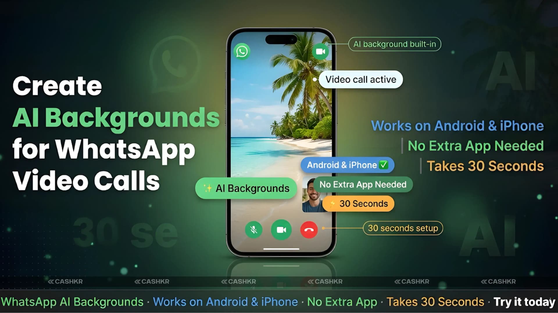 How to Create AI Backgrounds for WhatsApp