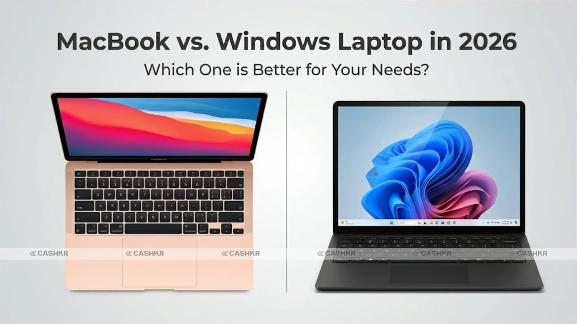 MacBook vs Windows Laptop
