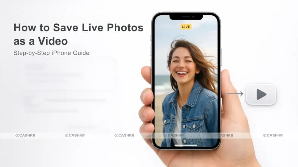 How to Save Live Photos as a video