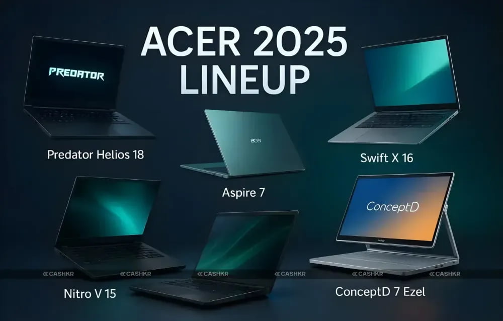 Latest Acer Laptops Models