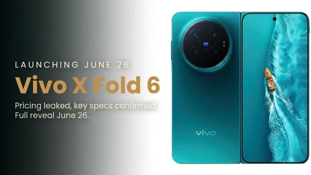 Vivo X Fold 6 Price and Specifications Leaked