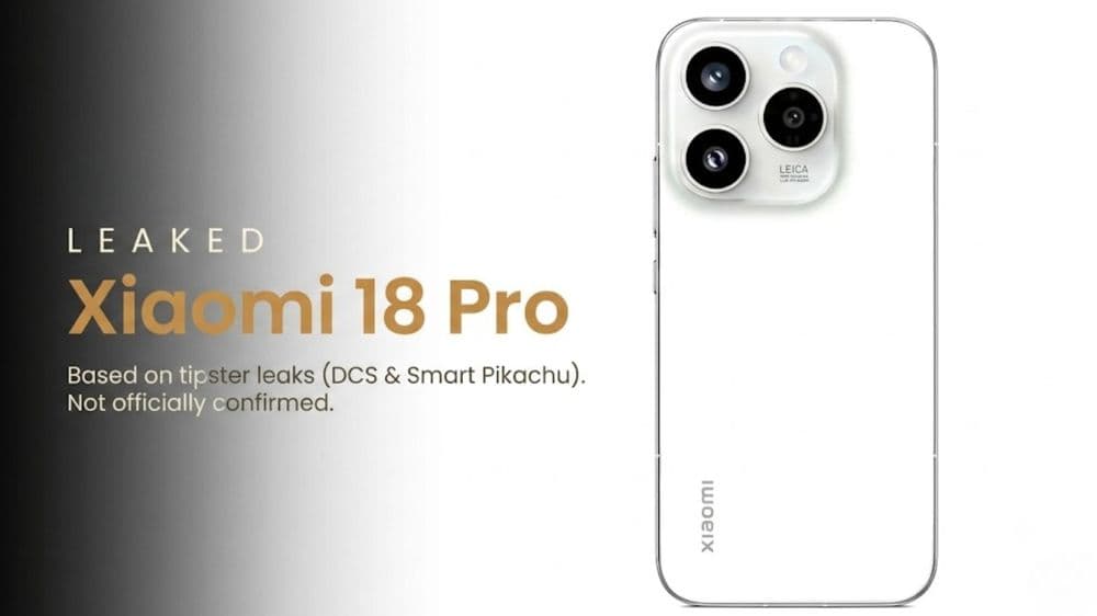 Xiaomi 18 Pro Leaks