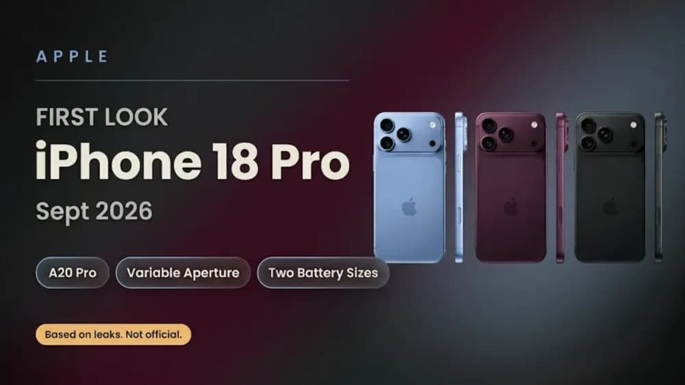 iPhone 18 Pro Leak