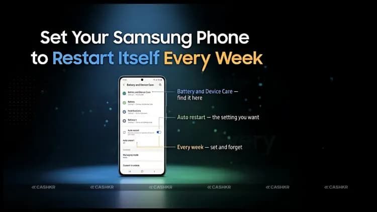 How to Auto Restart Samsung Phone
