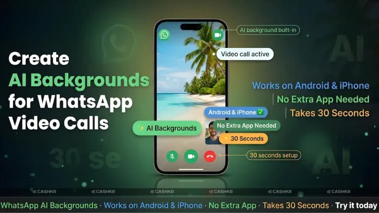 How to Create AI Backgrounds for WhatsApp